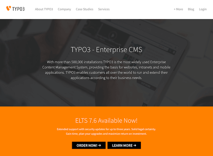 Typo3 Startseite